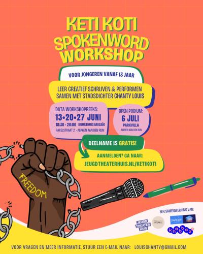 Keti Koti | Spokenword workshop 